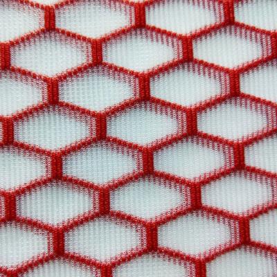 China Airmesh 100% Polyester Air Mesh Stoff Gewirkt Atmungsgemäß 3d Spacer Mesh Stoff zu verkaufen