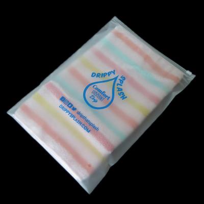 China China Supplier Moisture Proof Ziplock Zip Lock Reusable Waterproof Frosted Plastic Transparent Zip Lock Slider Bags PVC Garment Bag for sale