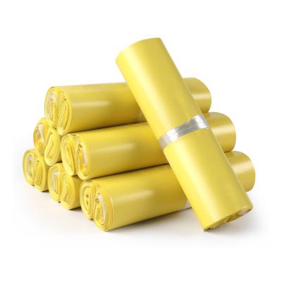 Chine Custom Yellow Plastic Packaging Strong Adhesive Poly Envelope Strong Adhesive Poly Envelope Shipping Courier Suppliers Bags Logo Bags Mailing Bags Ads à vendre