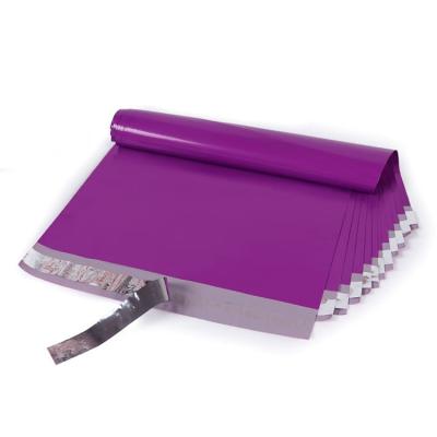 Chine Strong Adhesive LDPE Co-extruded Custom Printed Purple Plastic Mailing Bags Waterproof Poly Mailers Courier Shipping Package Envelope Bags à vendre