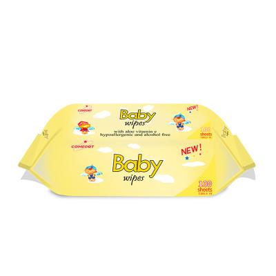 China OEM ODM Water Cloths Baby Biodegradable Natural Organic Hand Cleaning Wet Baby Wipes for sale