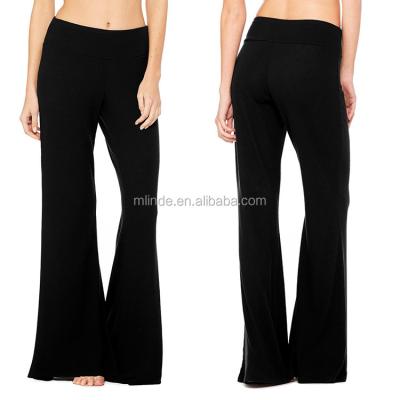 China Women Leg Breathable YOGA ROCKET PANTIES Breathable Sports Shaping Wide Leg Pants for sale