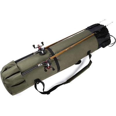 China Durable multi function waterproof durable feeder fishing prof. Fashion Design Fishing Rod Waterproof Water Reel Bag for sale