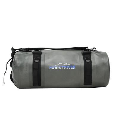 China Custom Design Large Capacity Duffel Bag Waterproof Duffel Bag PVC Tarpaulin Camping Gym Gym Boating Waterproof Travel Duffel Bag for sale