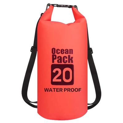 China OEM Logo Boating Hiking Floating Dry Bag Durable Custom Package Backpack Ocean Cylinder Office Waterproof Dry Bag for sale