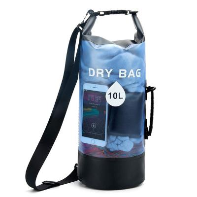 China OEM Logo Boating Hiking Floating Roll Durable Custom Top Ocean Dry Bag Waterproof Backpack for Outdoor Camping Hiking Sport for sale