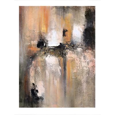 China Pure Handmade High Quality Abstract Oil Painting With Frame Decorative Oil Painting For Wall Art for sale