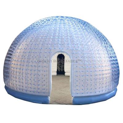 China Custom Transparent PVC Inflatable Dome Tent Inflatable Bubble Tent Orient Inflatables For Sale for sale