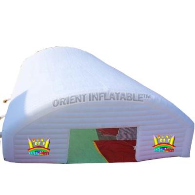 China Oxford Orient Inflatables Wedding Event Super Giant White Nylon Inflatable Cube Tent Soft Marquee Party Tent for sale