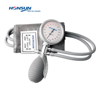 China HONSUN HS-201Q2 Acrylic Portable Hospital Palm Type Manual Aneroid Sphygmomanometer for sale