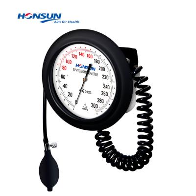 China HONSUN HS-60D Acrylic Standing Type Manual Hospital Wall Aneroid Sphygmomanometer for sale