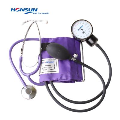 China HONSUN HS-50E Aluminum Alloy Manometer Acrylic Special Sphygmomanometer Kit for sale