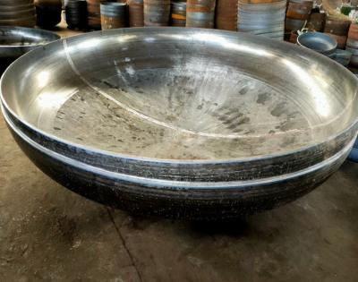 China Gran cabeza de plato torisférica 1000 mm Vaso de presión de cabeza torisférica en venta