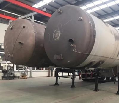 China Carbon Steel Round Customized Pressure Vessel ASME VIII Div. 1 Pressure Flanged Threaded Welded Cap en venta