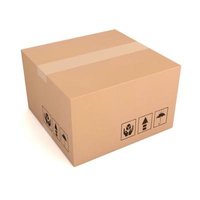 China Recyclable Single / Double Wall Wallpaper Corrugated Cardboard Outer Shipping Box for sale