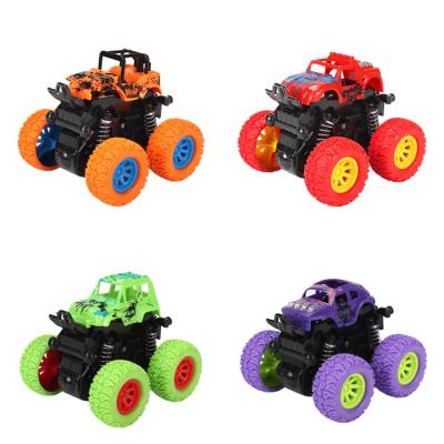 China Ride On Toy Factory Wholesale Environmental Protection Plastic Inertia SUV Friction Power Car Cheapest Children's Toy Model Car for sale