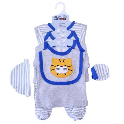 China Spring Breathable Hot Selling Baby Clothes Sets Brand New Casual Style Baby Dressing Sets With 8 In 1 Dressing Set for sale