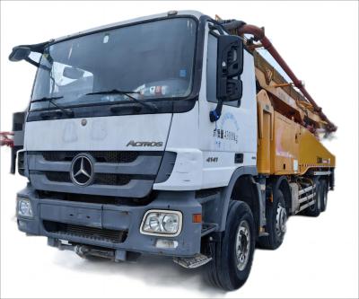 Chine 2017 XCMG camion de pompe à béton d'occasion 53 mètres vieux camion de pompe à béton à vendre