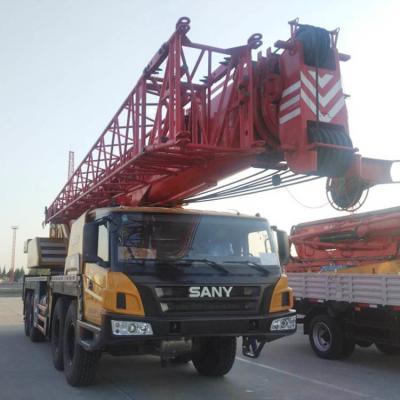 China 2022 Manufacture Sany Used Mobile Truck Crane 80 Tons 6X4 Axel Euro V for sale