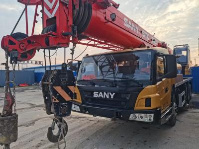 China SANY 2020 Gebrauchtes Teleskop-Boom-Kranfahrzeug 25 Tonnen STC250C5 Stufe VI zu verkaufen