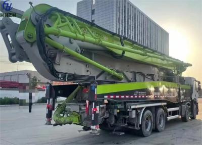 China Usado Zoomlion Concrete Pump Truck ZLJ5540THBSF 67X-6RZ Fabricado em 2021 Equipamento pesado de construção em Dubai à venda