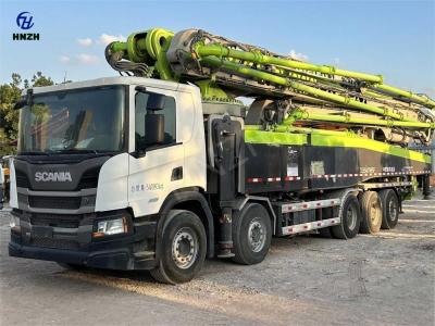 China Zoomlion Pump Truck ZLJ5540THBSF 67X-6RZ Manufactured In 2021 Used Construction Equipment for sale