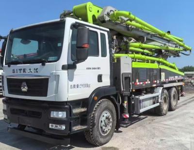 China Secondhand 2022 43M ZLJ5280THBKF Zoomlion 43X-5RZ Boom Concrete Pump Truck Supplier for construction machinery  en venta