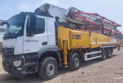 China 2021 XCMG HB62V Beton Boom Pump Truck met 44000 kg GVW en Actros 4143 cabine Te koop