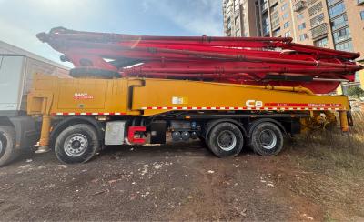 China SYM5445THB Concrete Pump Truck 6 Boom Sections D12C5-490E0 Engine for Construction Work zu verkaufen