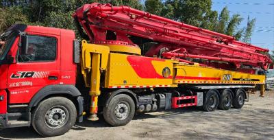 中国 Large Size Concrete Pump 2021 Sany Used Concrete Pump Truck 67M With Volvo Chassis In Eastern Asia 販売のため