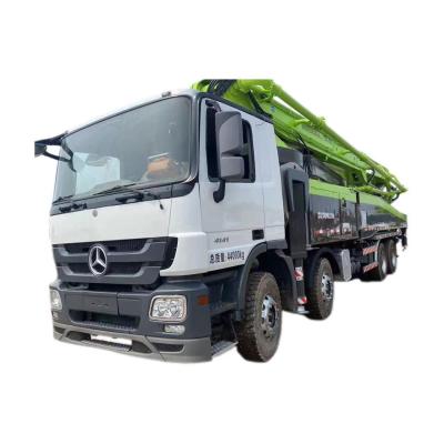 China Gebruikte/tweedehands Zoomlion 2013 Jaar Benz Chassis 56m Betonpomp Truck Zware machines voor Readymix Te koop