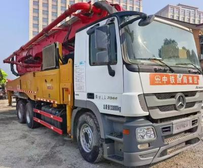 China SANY SYM5333THB 47M Gebraucht-Pump-Truck 2018 Jahr mit Benz Chassis zu verkaufen