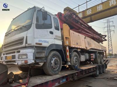 China  2012 SANY second hand Concrete Pump Truck 52m With RZ Boom SY5418THB52  Te koop