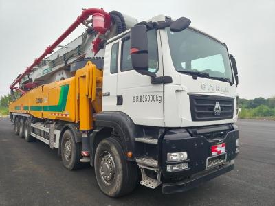 China 2022 Mode XCMG 69m ZZ5556V52KMF1 Truck Mounted Concrete Boom Pump For Sale à venda