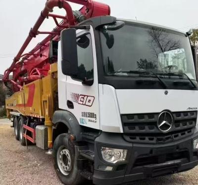 Chine SANY 2020 52M Distributeurs de pompes à béton montées sur camion à vendre