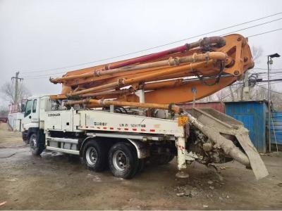 China 2012 Zoomlion Concrete Truck Pump 38M con Isuzu Construction Machinery Maquinaria pesada para mezcla lista ZLJ5297THB en venta