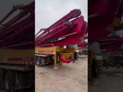 2021 sany concrete pump truck