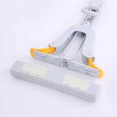 China Easy replacement parts 30cm times viable water compression butterfly pva sponge mop broom for sale