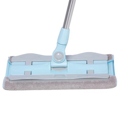 China Microfiber Broom Household Floor Cleaning Dust Mop Sustainable Cleaning Telescopic Handle for sale