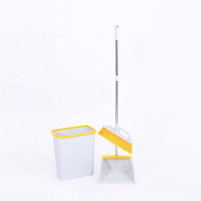 China Home 3 in 1 Magic Home Cleaning Kit Floor Cleaning Magic Sweep Dustpan Dustpan Dustpan Set for sale