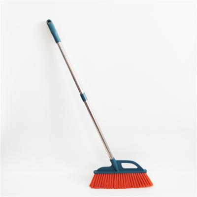 China Home Cleaning Tools Broom And Dustpan Set Home Floor Sweeping Plastic PET Broom for sale