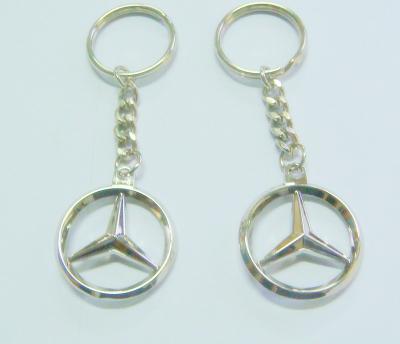 China Car keychains, metal car keyring, keyfolders, keyfinders, 3D Leather Keychain, zinc alloy for sale