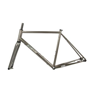 China China OEM 700c Chrome Molybdenum Steel Lightweight Gravel Road Bike Frame Through Axle 142*12 Bicycleframe Disc Brake for sale