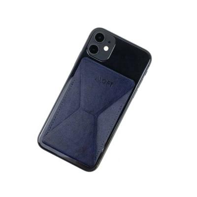 China DIY Credit Card Sublimation Blank Leather Card Holder For Mobile Phone for sale