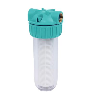 China 10 Inch Water Treatment Water Purifier Plastic Housing Alkaline Water Filter Hotel for sale