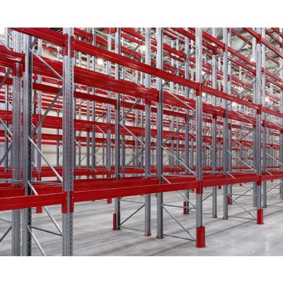 China Hochleistungs-Metallpaletten-Stack-Racking-System für Lagerlager zu verkaufen