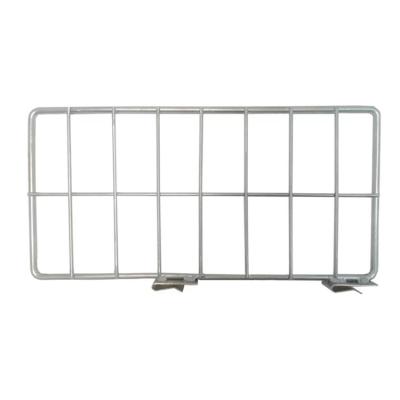 China Metal Hanging Wire Mesh Divider for Warehouse Welded Powder Coated Shelving Pallet Rack for sale