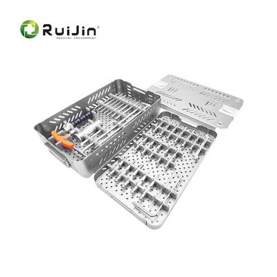 China Spine Internal Fixation System Instrument Set Pedicle Screw Tool Internal Fixation Medical Instrument Set for sale