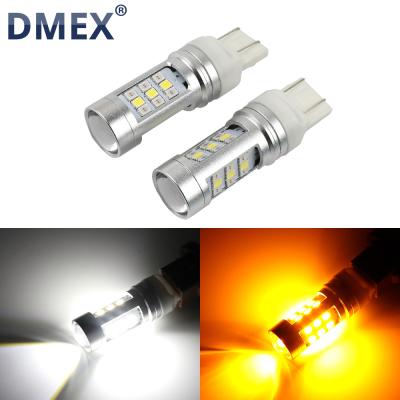 China DRL And Flashing Best 7443 3157 1157 Roller Coaster LED Bulbs With Turn Signal for sale