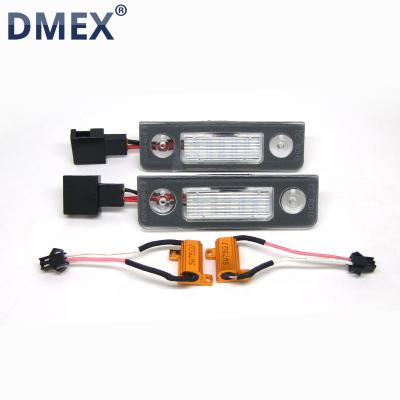 China High Quality License Plate Light DMEX Radio In Law Car LED License Plate Bulb For Skoda for sale